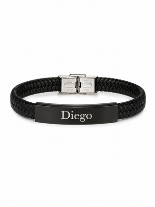 Pulsera Personalizada de Correa Trenzada