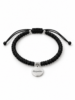 Pulsera Tejida de Hilo Personalizada con Fotografía
