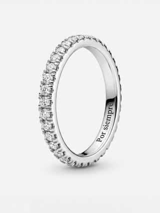 Anillo personalizado con circonias