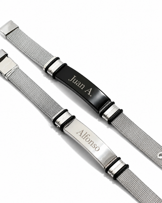 Pulsera Personalizada de Correa Metálica
