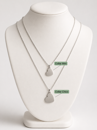 Collar Medalla Personalizado con Texto