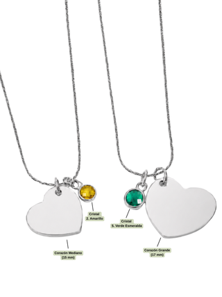 Collar Personalizado De Corazón con Fotografía