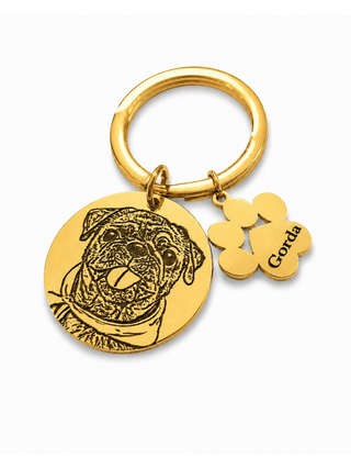 Llavero Personalizado de Mascota