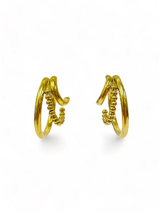 Aretes Emma - dorado