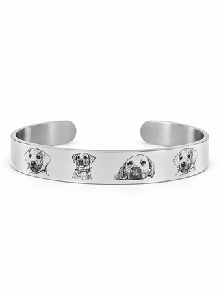 Brazalete Personalizado con Imagen de Mascotas