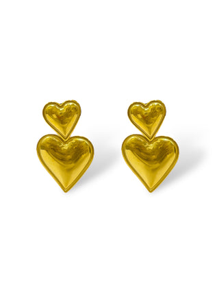 Aretes Amour - Dorado