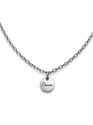 Collar Medalla Personalizado con Texto