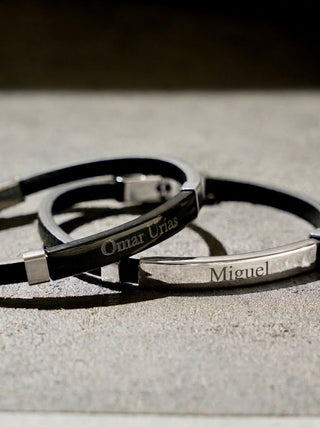 Pulsera personalizada de correa delgada