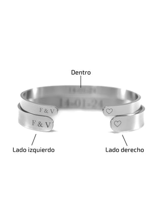 Two Pack - Brazaletes Personalizados (6 mm y 9 mm)