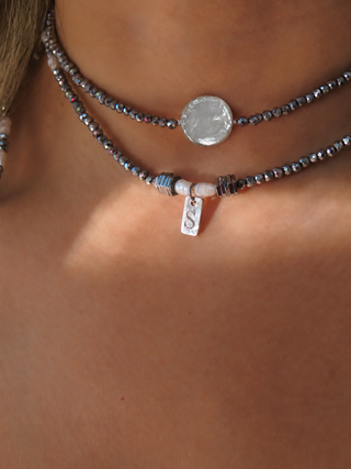 Collar personalizado plateado 02 - Edición limitada