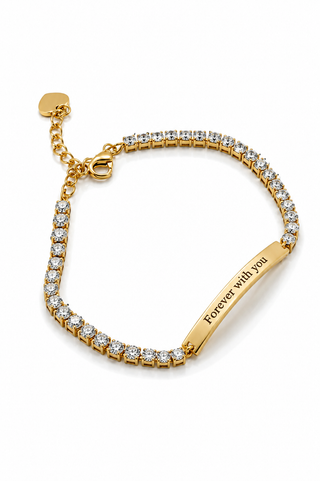 Pulsera personalizada de circonias