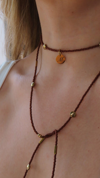 Collar personalizado terracota 01 - edicion limitada