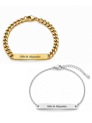 Two Pack - Pulsera ID + Esclava