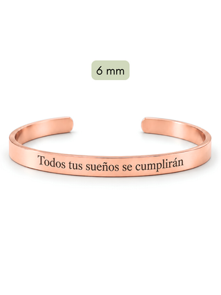 Brazalete Individual Personalizado