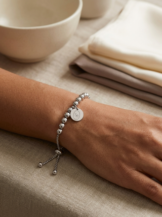 Pulsera Personalizada Ajustable de Bolitas