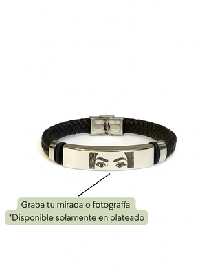 Pulsera Personalizada de Correa Trenzada