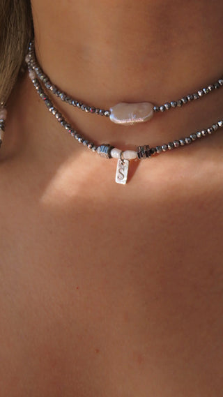 Collar personalizado plateado 05 - Edición limitada