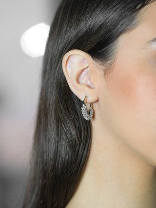 Aretes Eliat - plateado