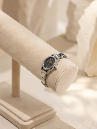 Reloj con grabado personalizado por atrás