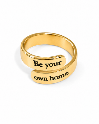 Anillo Personalizado Cruzado Grueso