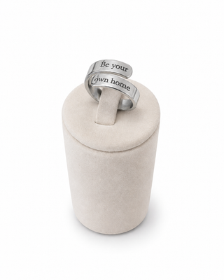 Anillo Personalizado Cruzado Grueso
