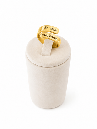 Anillo Personalizado Cruzado Grueso