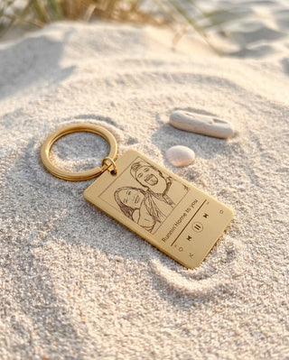 TWO PACK - LLAVERO RECTANGULAR