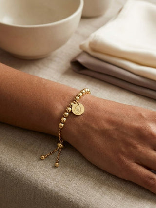 Pulsera Personalizada Ajustable de Bolitas