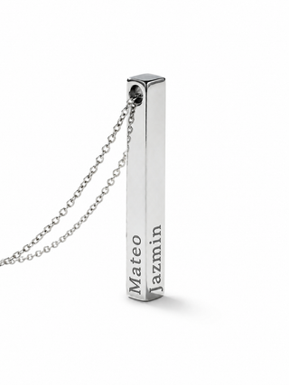 Collar Personalizado en Barra 3D