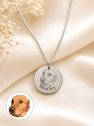 Collar Personalizado con Cara de Mascota
