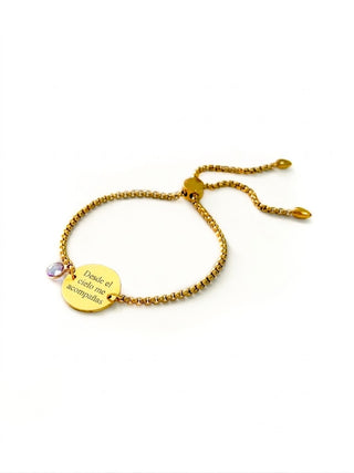 Pulsera Personalizada Ajustable con Fotografía