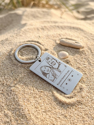 TWO PACK - LLAVERO RECTANGULAR