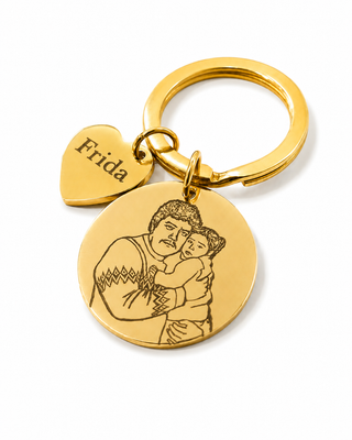 Llavero Personalizado Redondo