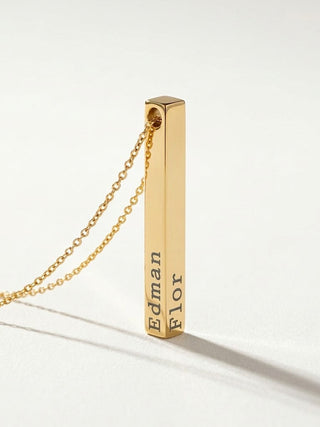 Collar personalizado en barra 3D