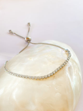 Pulsera Danna - plateado