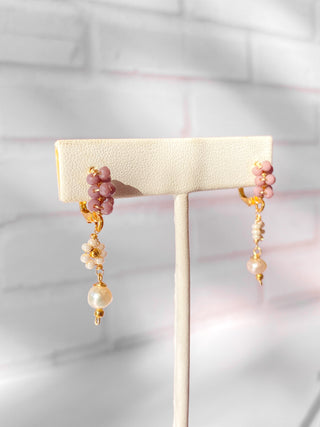 Aretes Caroline - lila