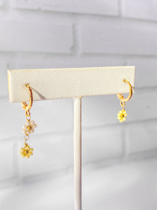 Aretes Nelly - amarillo