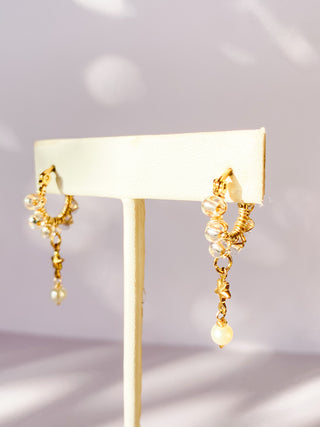 Aretes Mariana - cristal