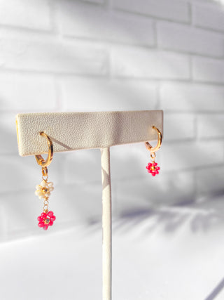 Aretes Nelly -Rosa